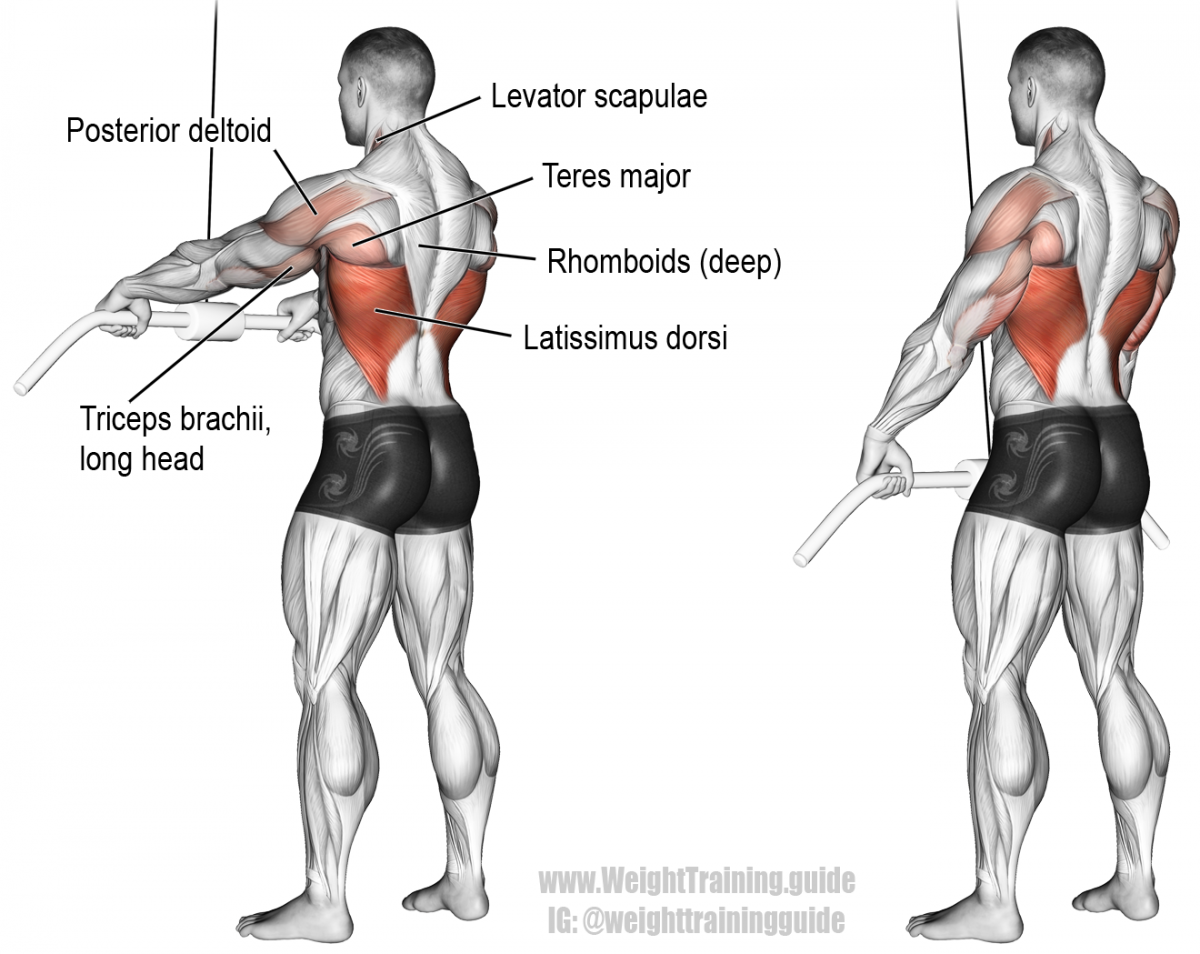 Сведение рук в кроссовере снизу вверх