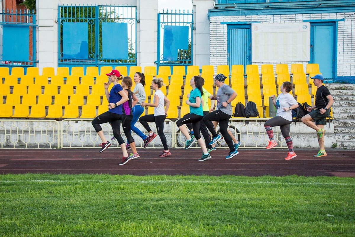 Бег в школе