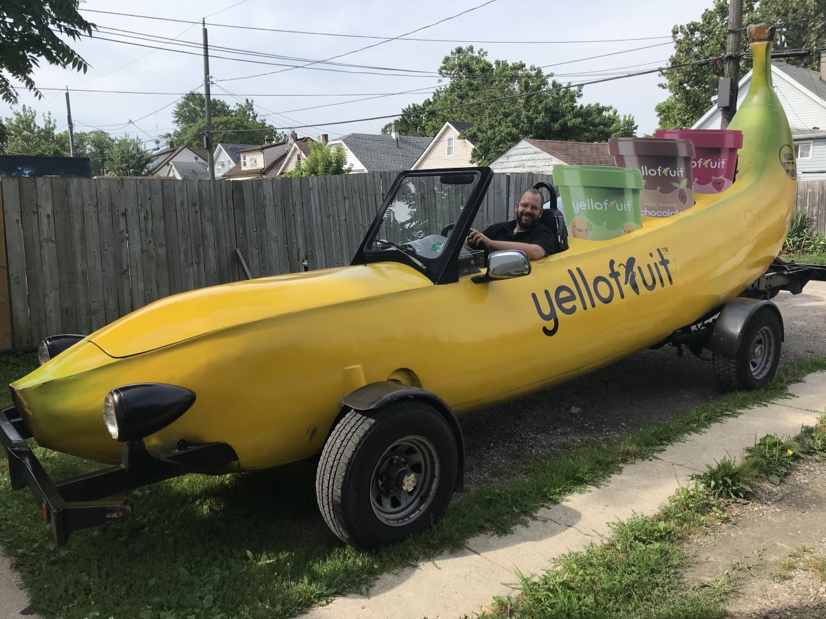 Транспорт в виде банана