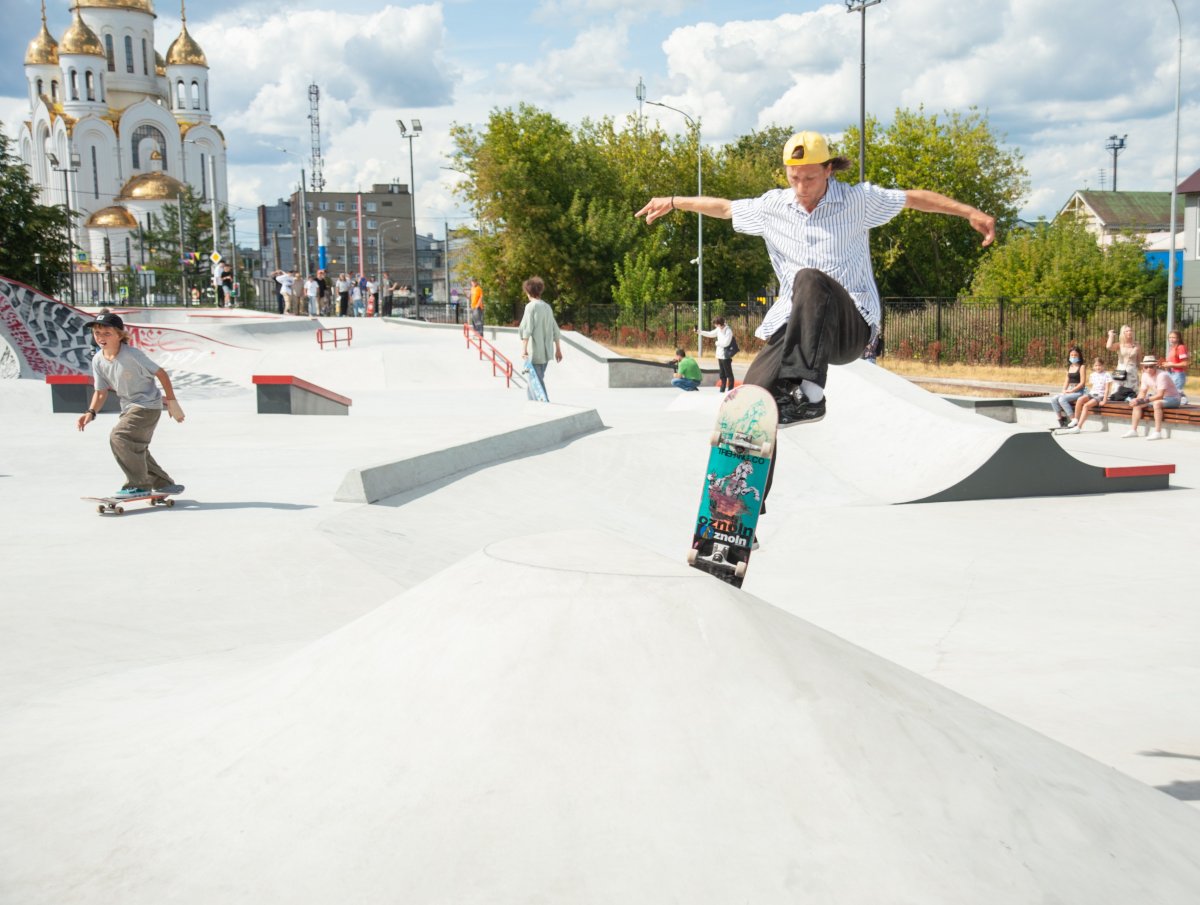 Скейт парк в Люберцах