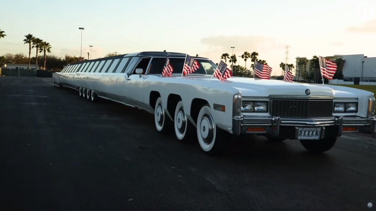 Самый длинный лимузин в мире American Dream