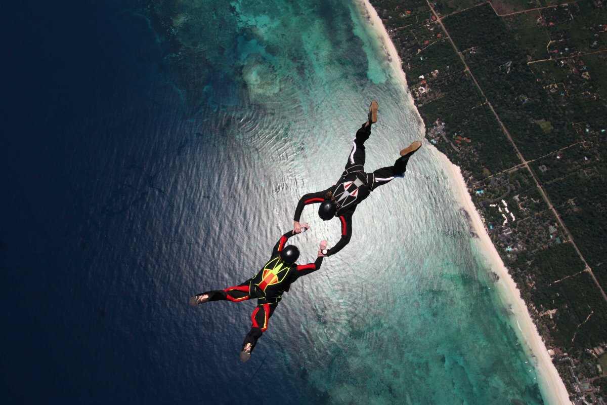 Экстремальные прыжки с парашютом
