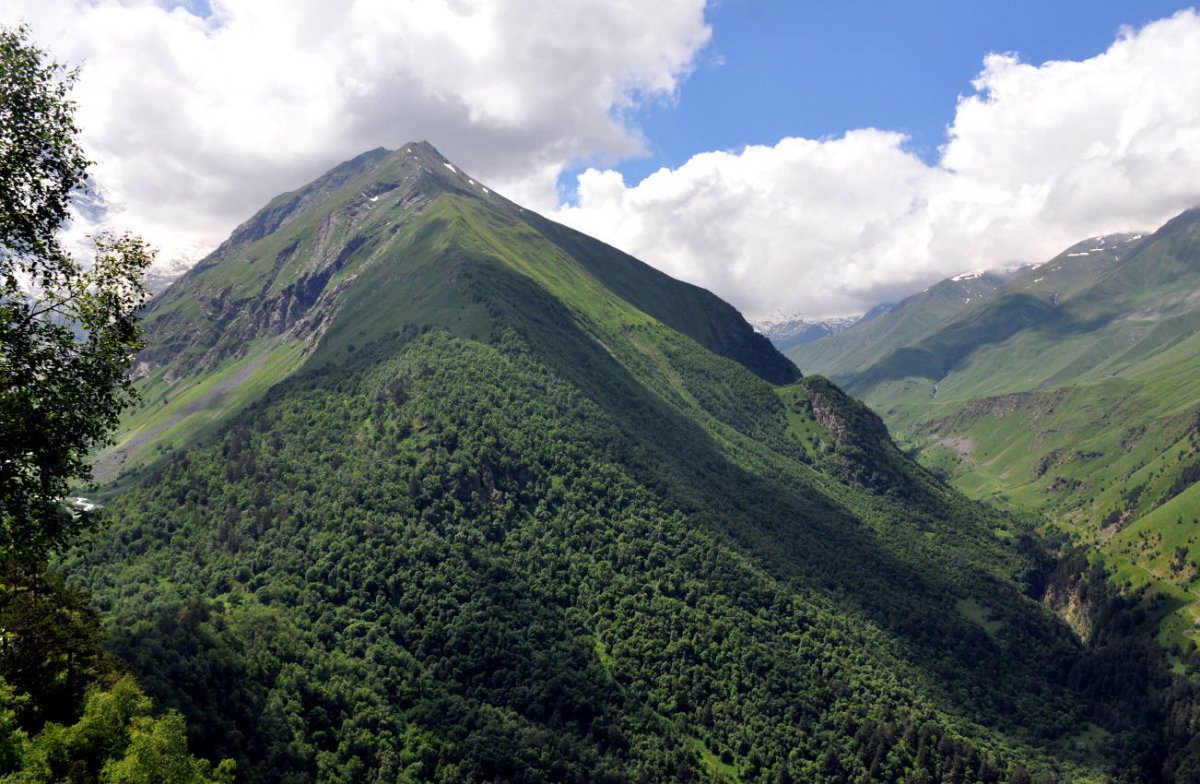 Гора Кубус Северная Осетия