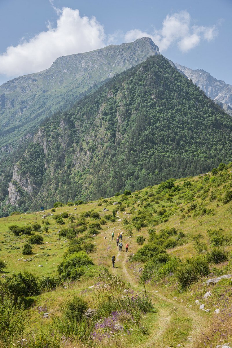 Кубус гора в Осетии