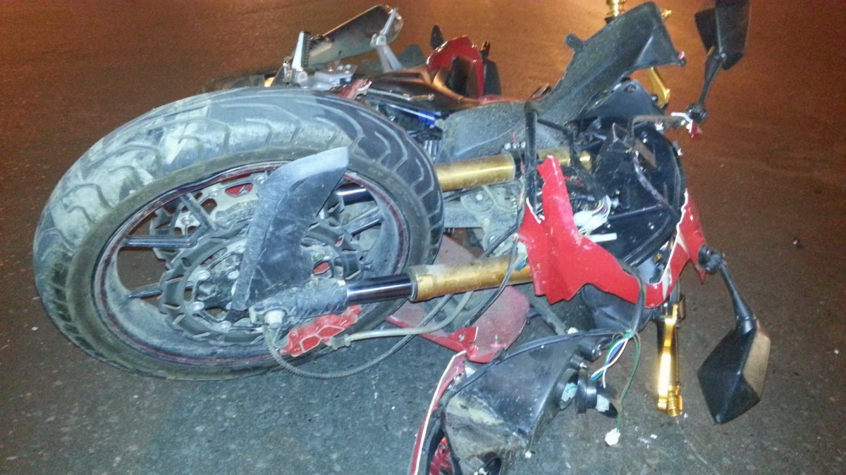 Разбитые мотоциклы из Японии
