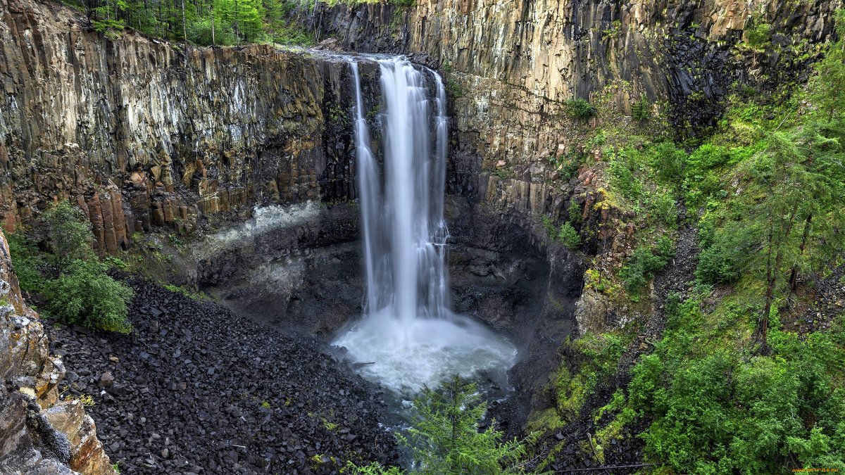 Кандинский водопад Путорана