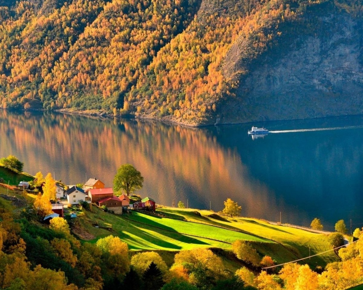 Йольстер Норвегия озеро