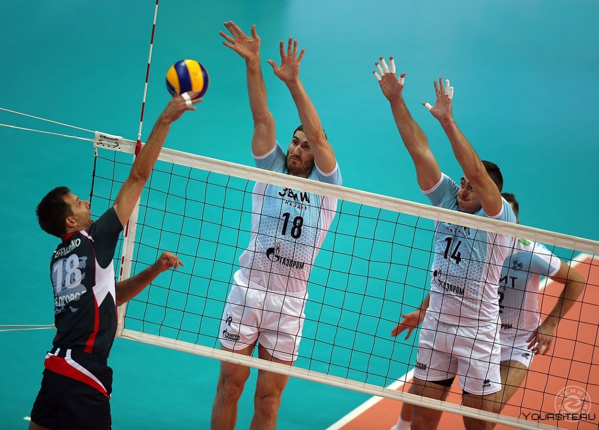 Блок в волейболе