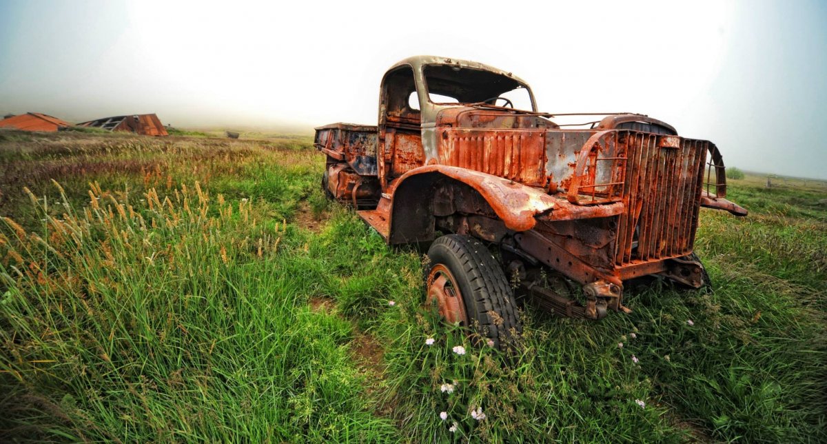 Старые отреставрированные машины