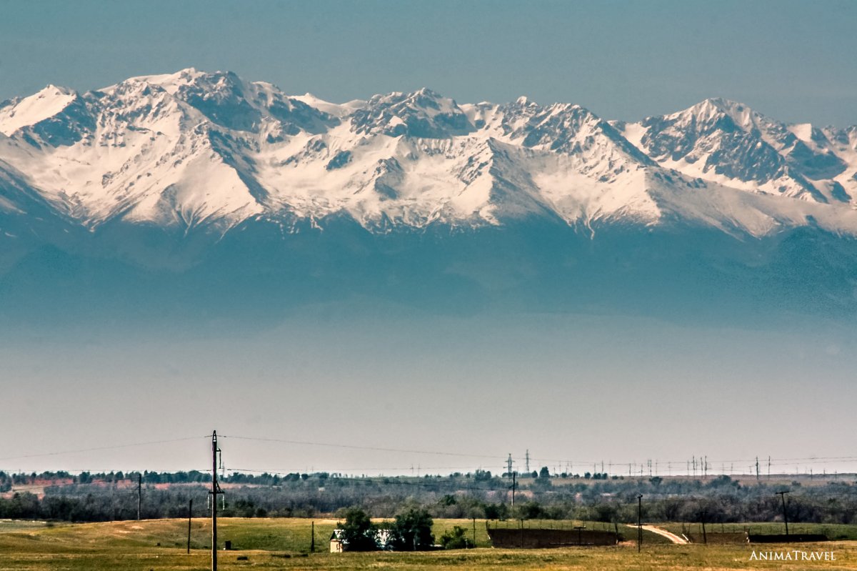 Пейзаж Уллу Тау маслом