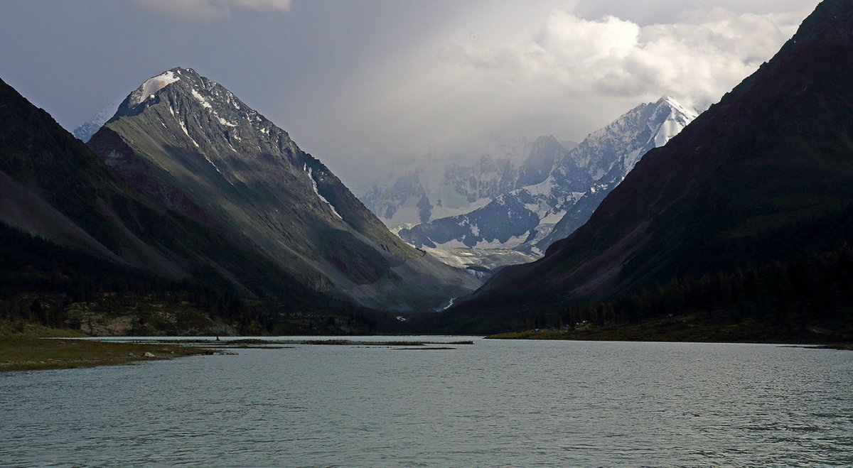 Пейзаж горный Алтай Белуха