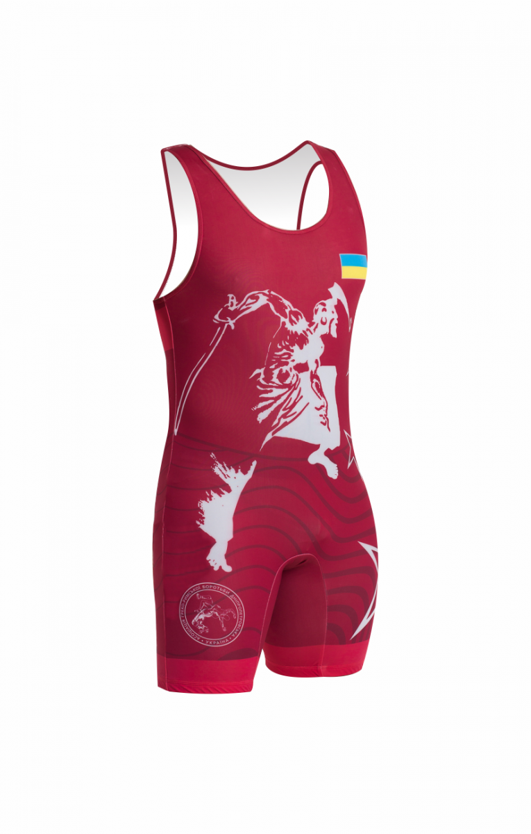 Трико борцовское Boybo Flag одностороннее bt15