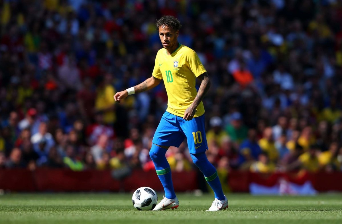 Brazilian footballer Neymar