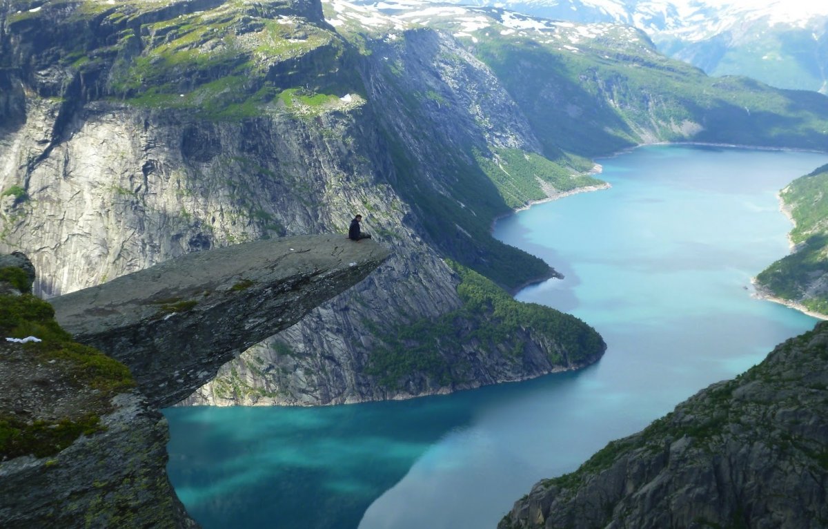 Озеро рингедалсватн Норвегия