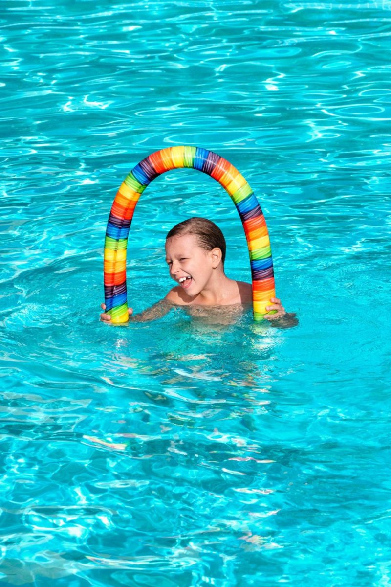 Аквапалка Star, 6.5 х 160 см m0827 02 2 05w, красный