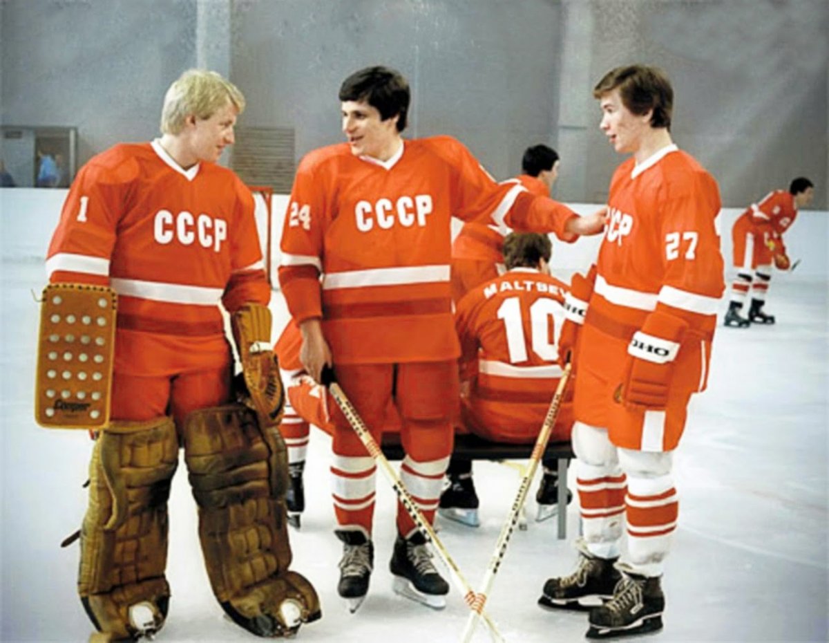 Хоккеист сборной СССР 1989