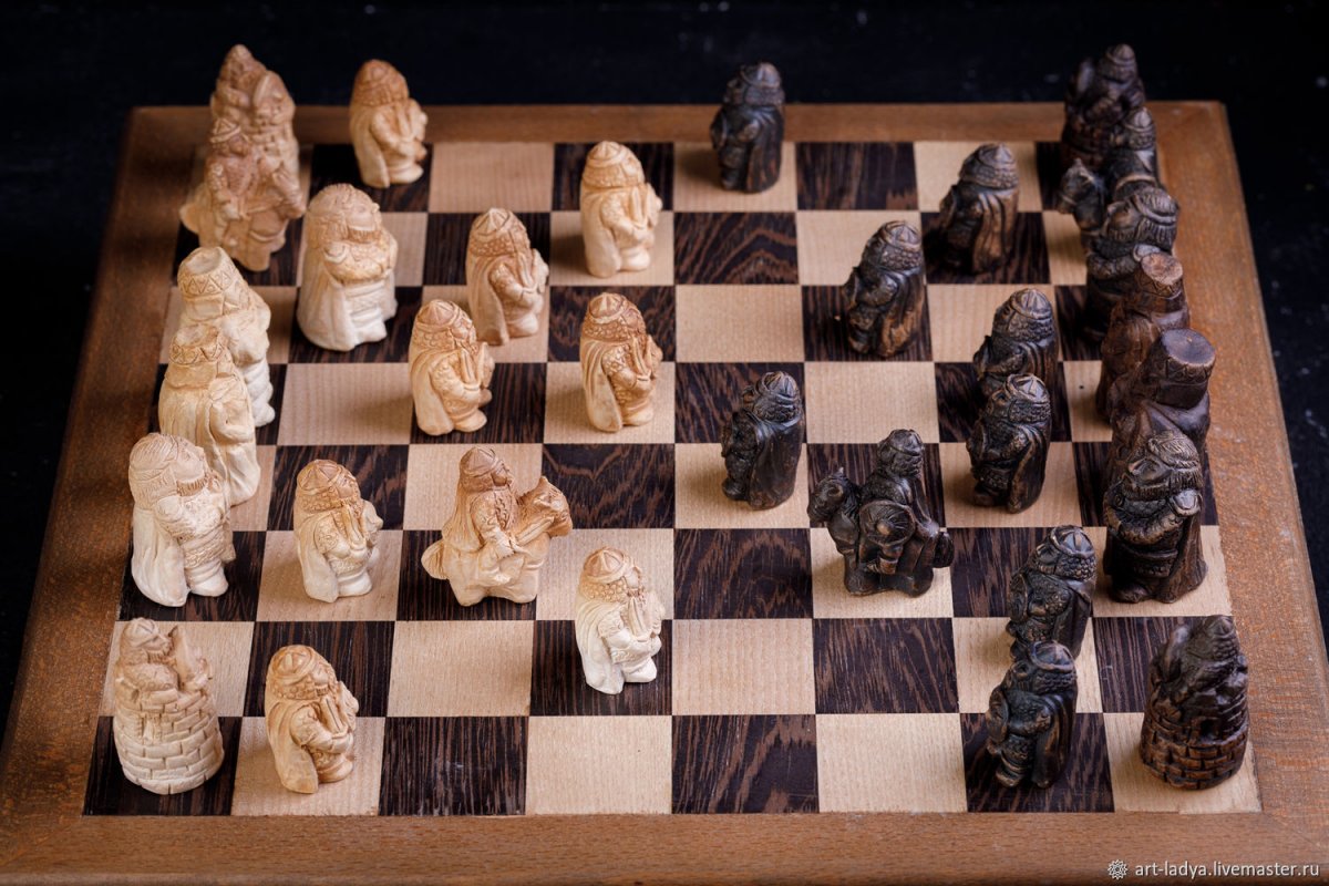 Лепка шахматы
