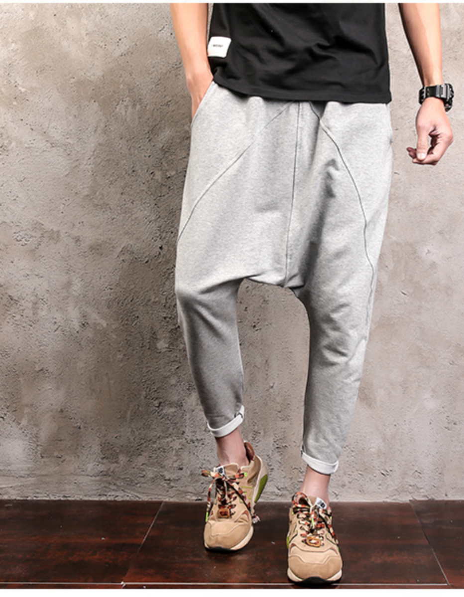 Harem Pants Jogger свободные
