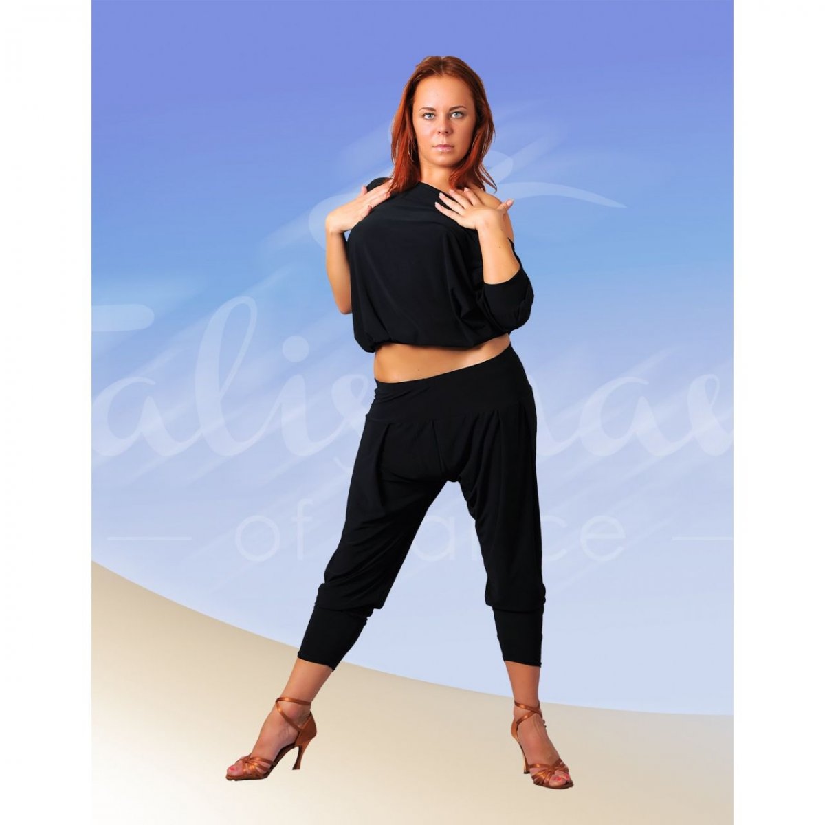 Голографические штаны женские