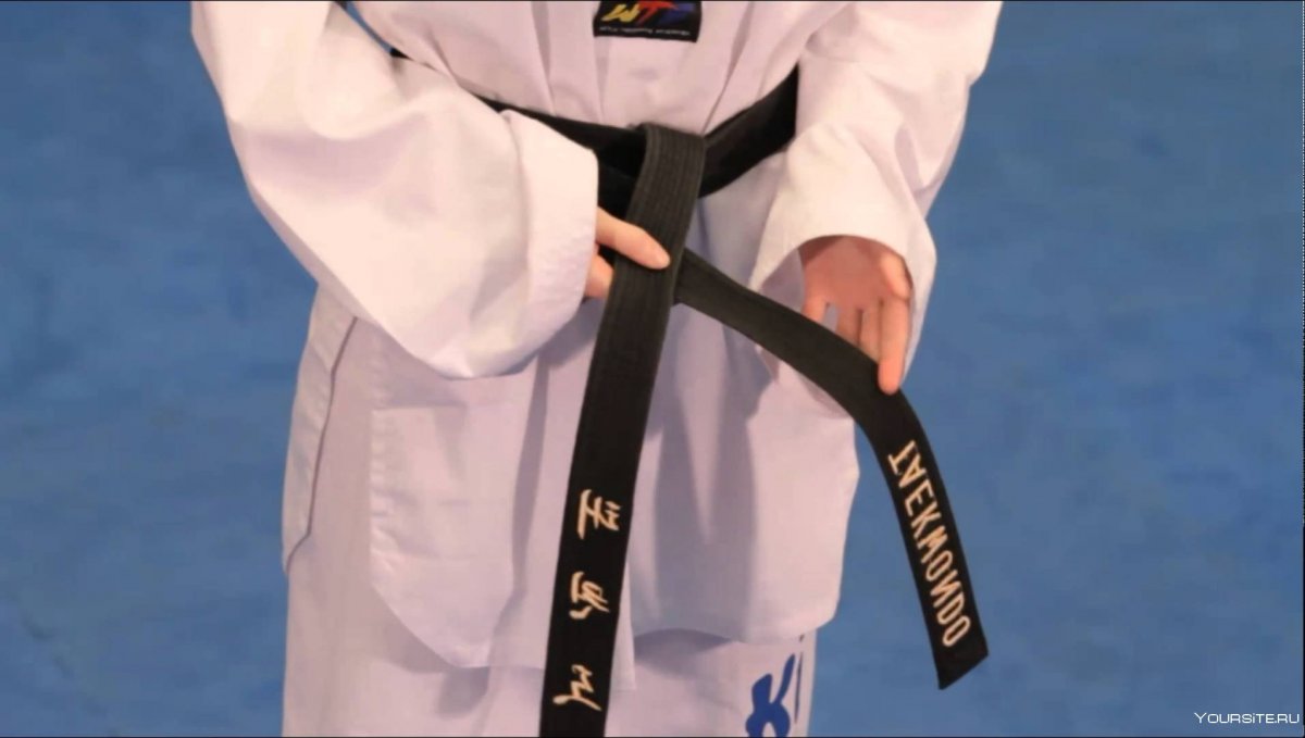 Taekwondo черный пояс 2 дан