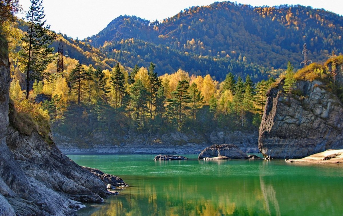 Горный Алтай форелевое форелевое озеро