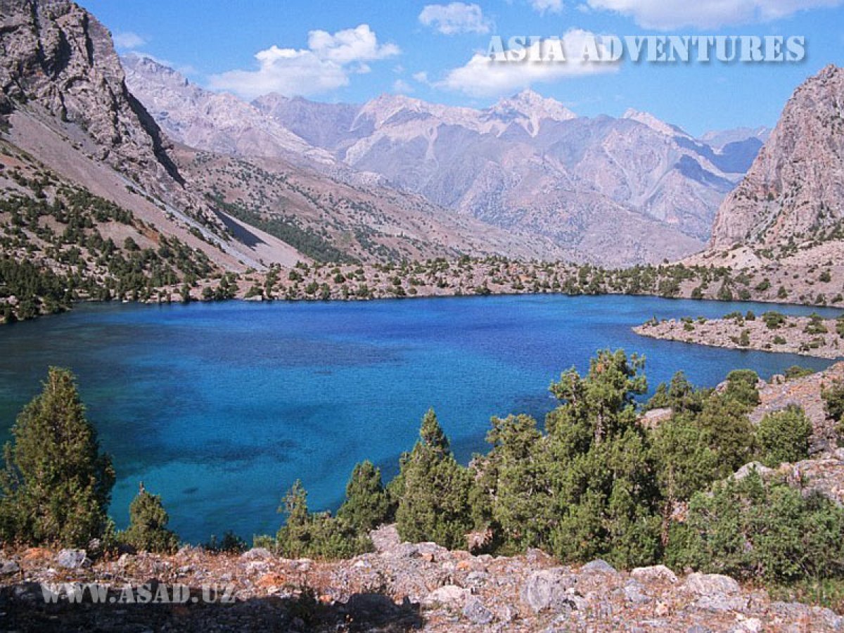 Фанские горы Таджикистан Чапдара