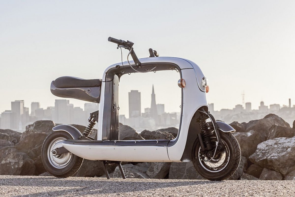 Грузовой электроскутер Кубо