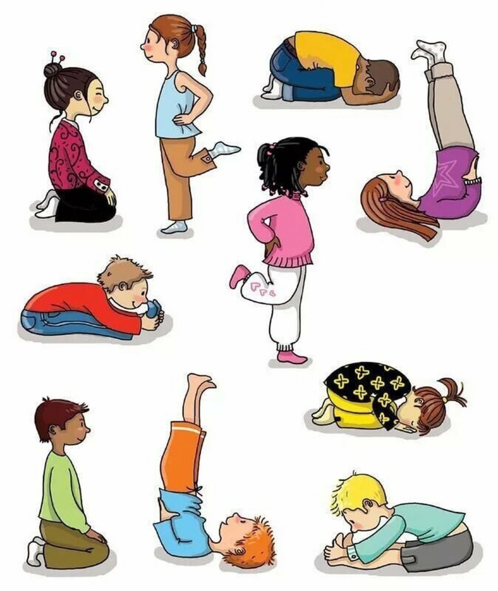 Позы для детской йоги