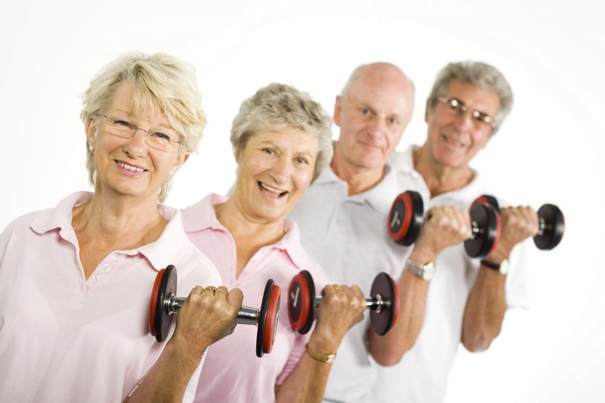 Фитнес для пожилых женщин