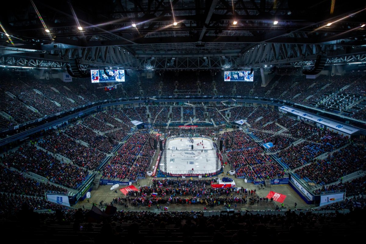 Лужники стадион хоккей