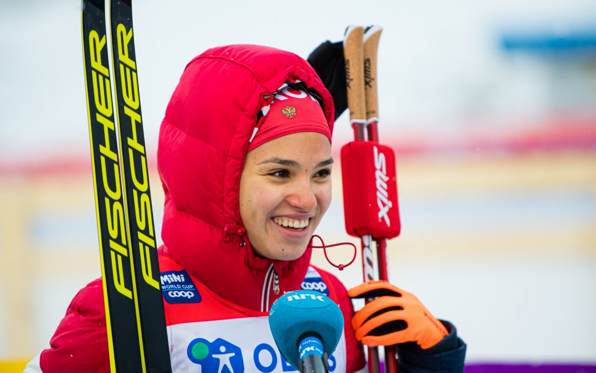 Ника Степанова лыжница