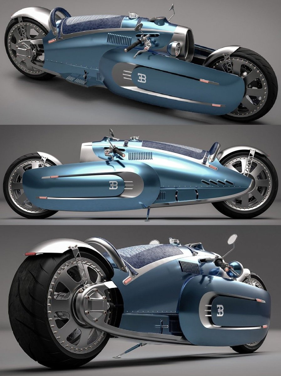 Мотоциклы Бугатти Concept