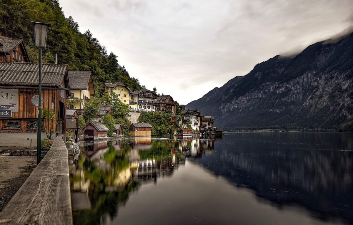 Luzern Швейцария горы озеро