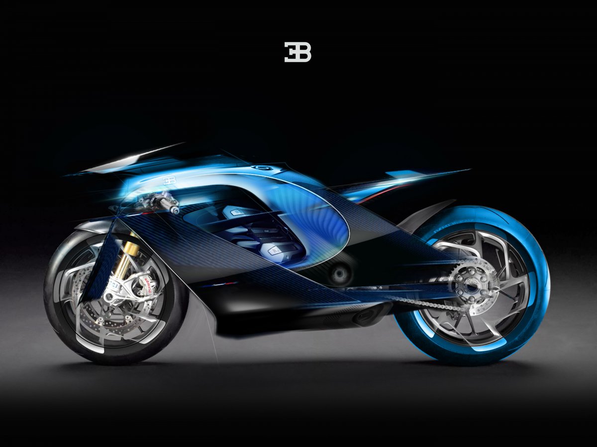 Мотоцикл Бугатти 2020
