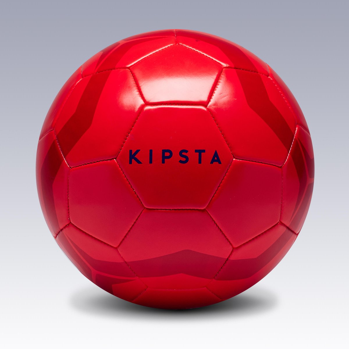 Футбольный мяч кипста красный