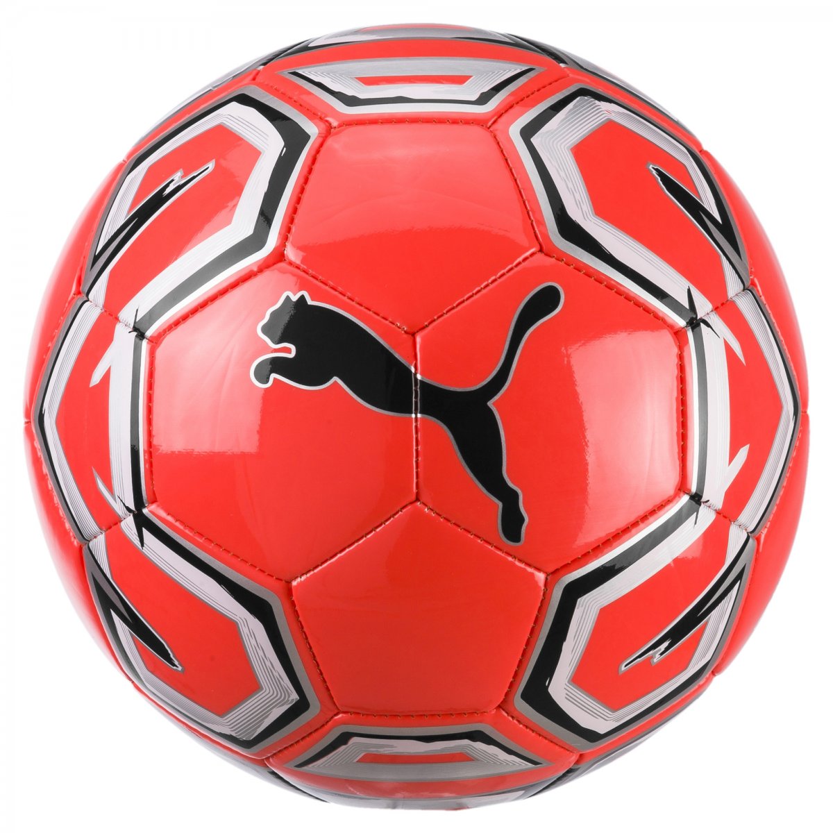 Мяч футбольный Пума красный