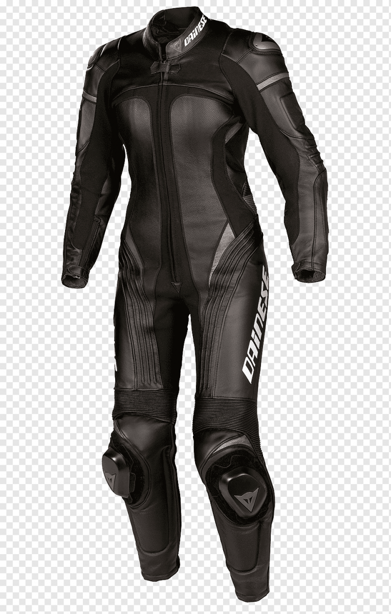 Черный мотокомбинезон дайнез