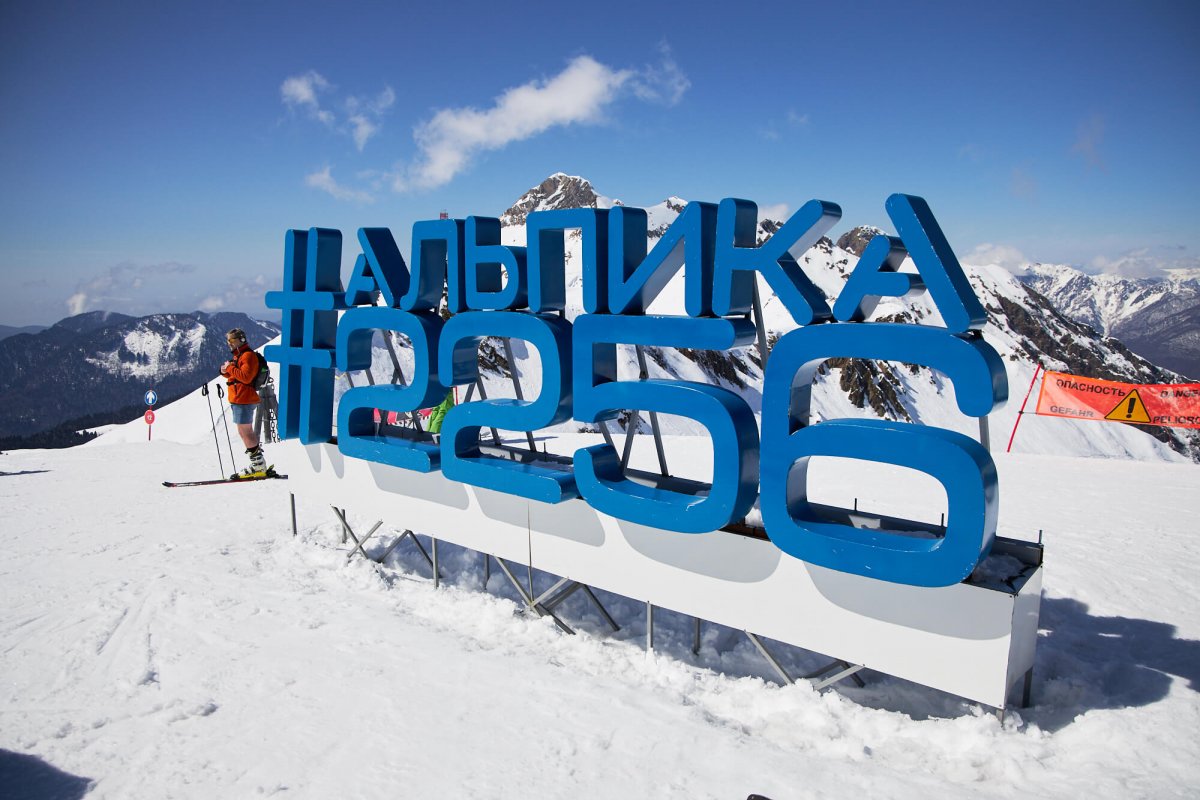 Красная Поляна Сочи горнолыжный курорт схема трасс