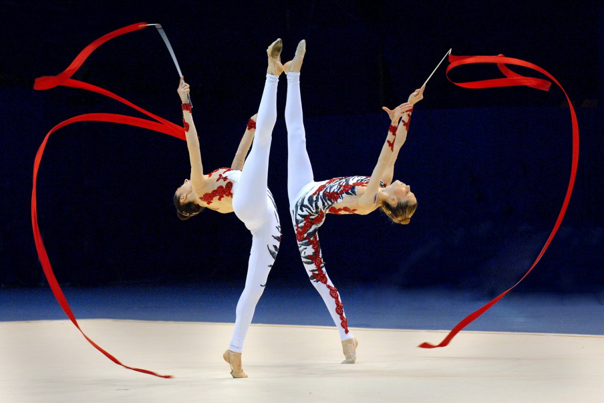 Трюки художественной гимнастики
