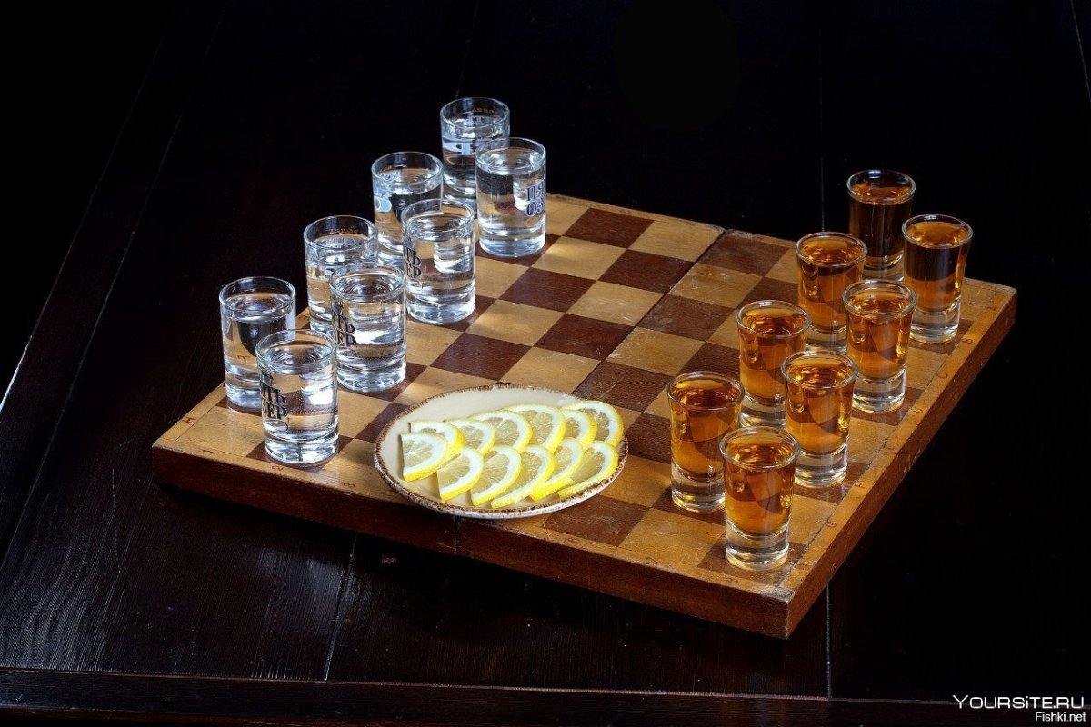 Алкогольные шахматы Ласкер