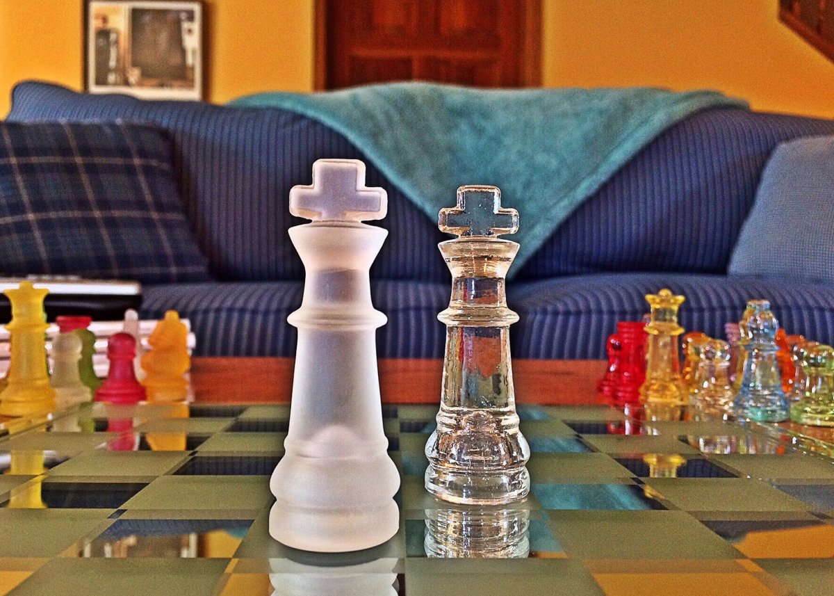 Шахматы красочные