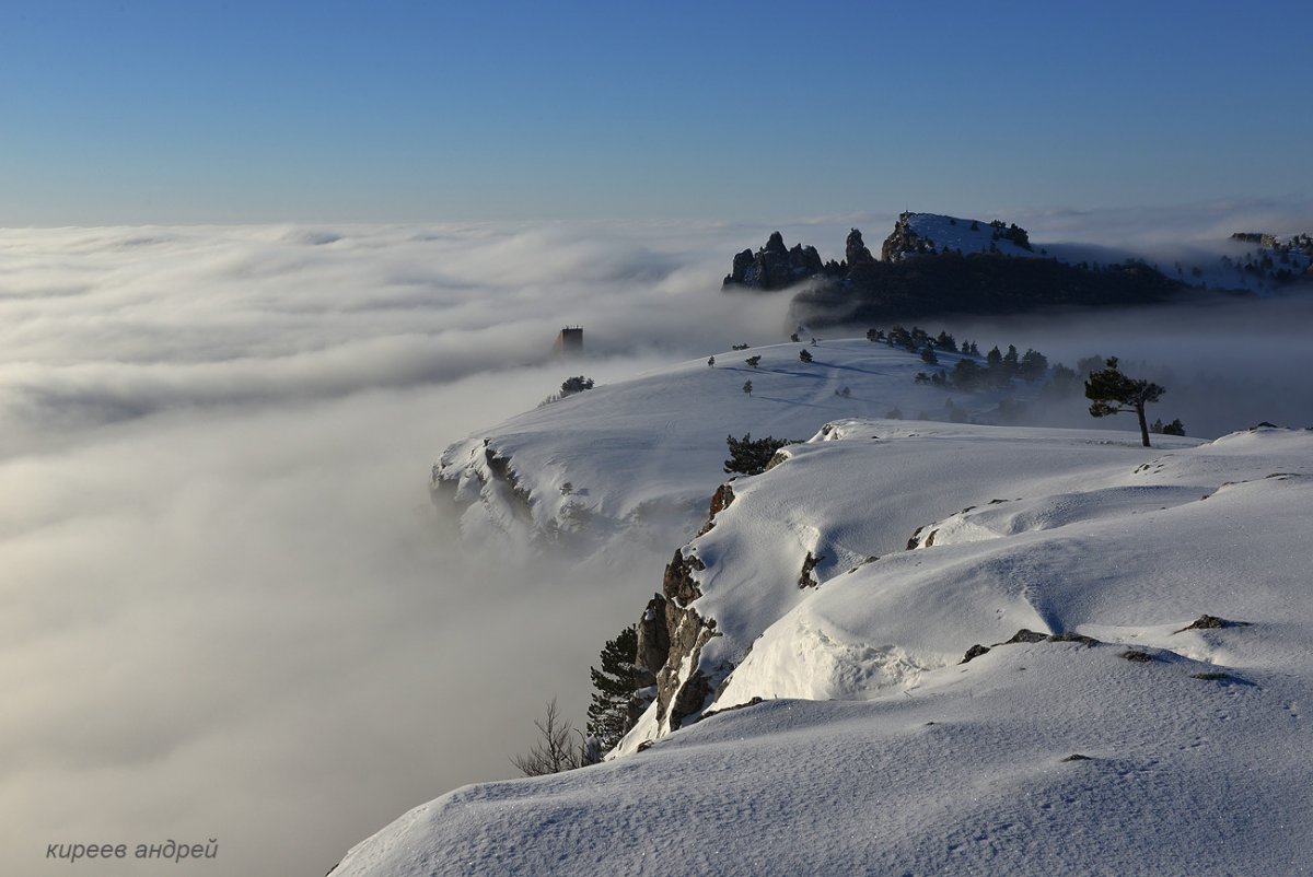 Ай Петри Крым зима