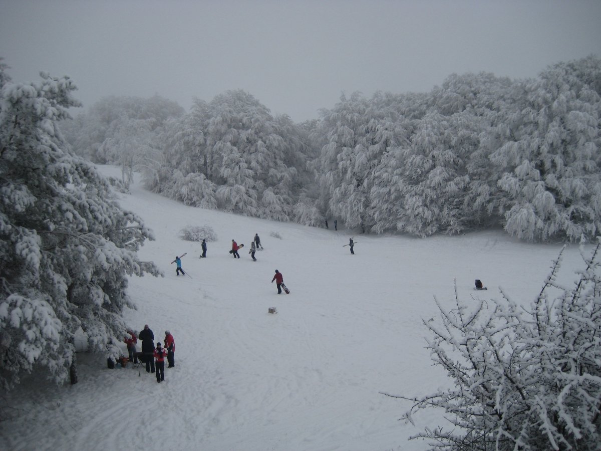 Ай Петри горные лыжи