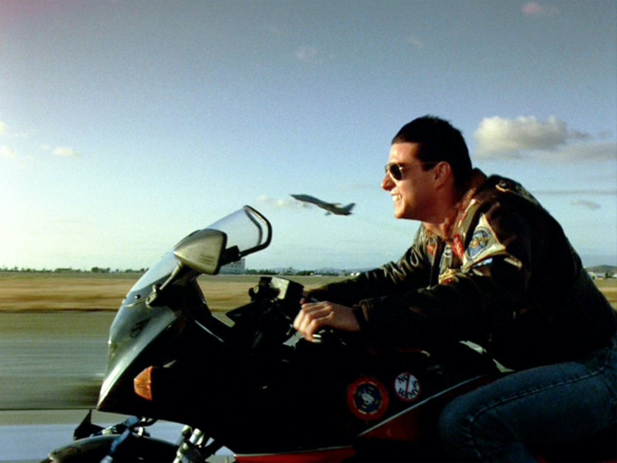 Top Gun 1986 мотоцикл