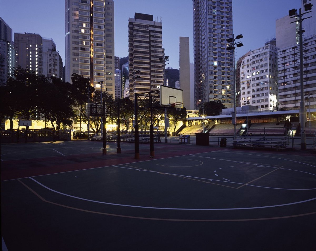 Баскетбольная площадка Япония