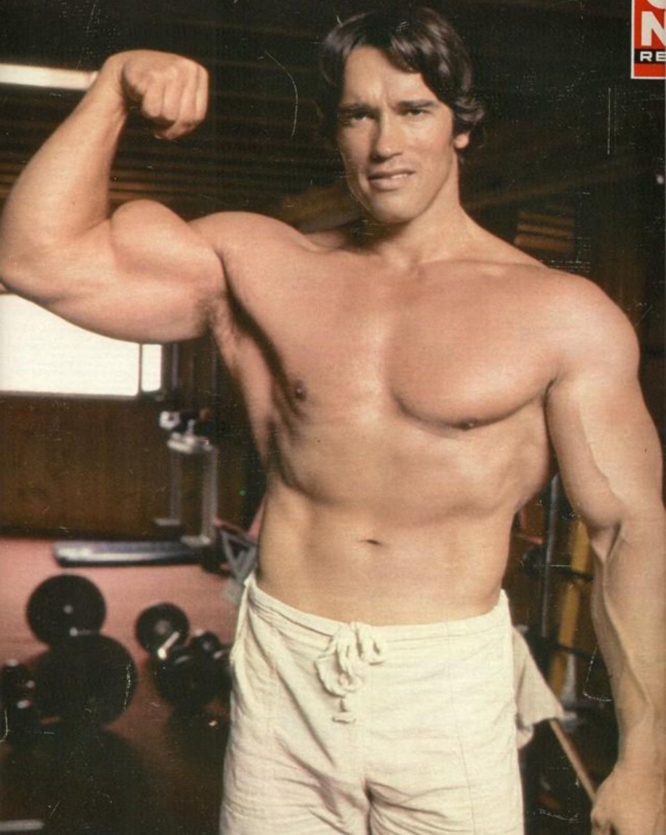 Arnold Schwarzenegger в молодости