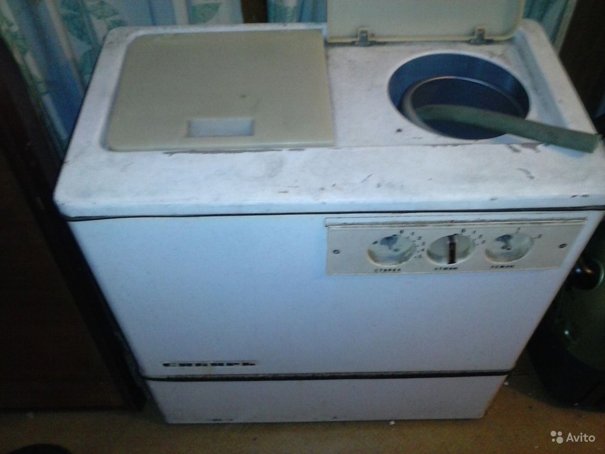 Стиральная машинка Сибирь с центрифугой