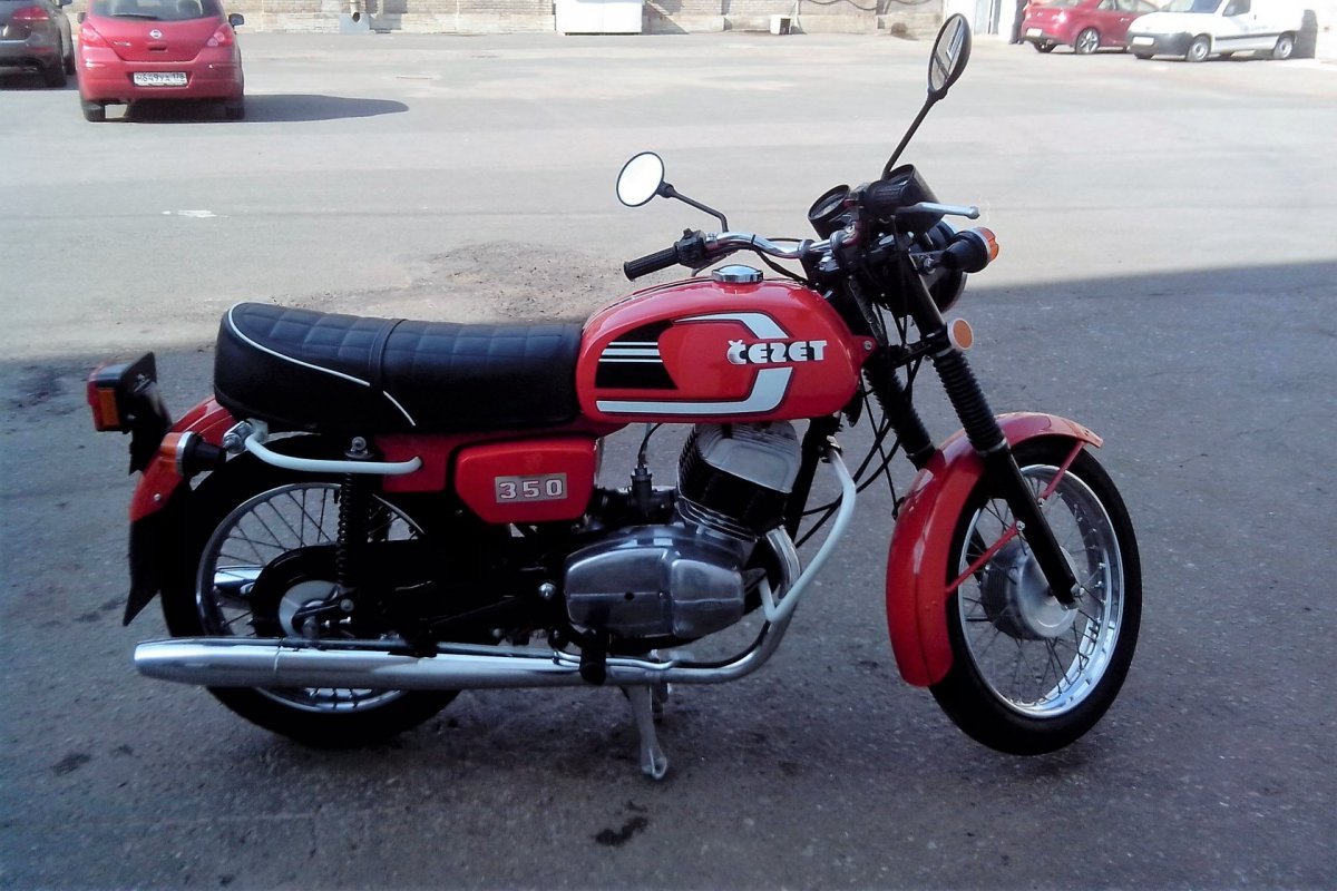 Чезет 350 6 вольт