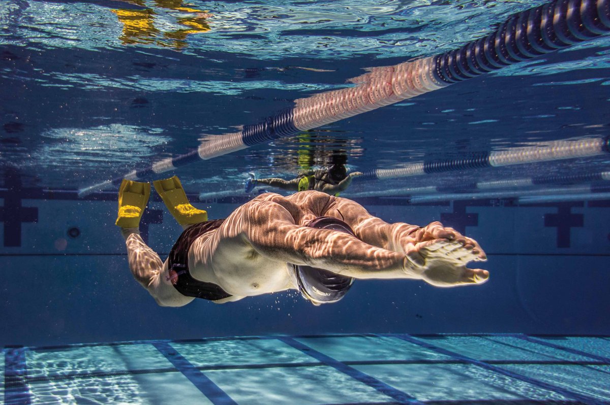 Трубка для плавания детская finis swimmer's Snorkel Junior (8-12 лет)