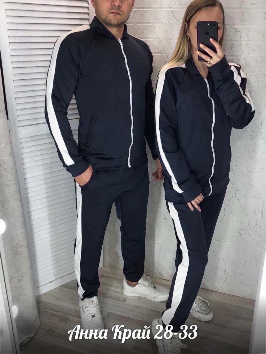Парные спортивные костюмы для двоих adidas